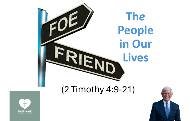 THE PEOPLE IN OUR LIVES