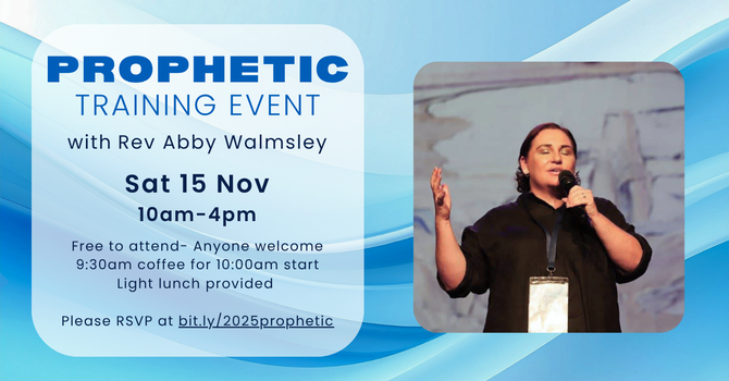 Prophetic Training Event