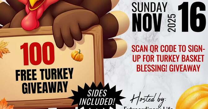  Thanksgiving Turkey Giveaway! 