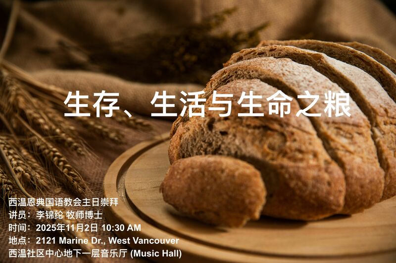 生存，生活与生命之粮