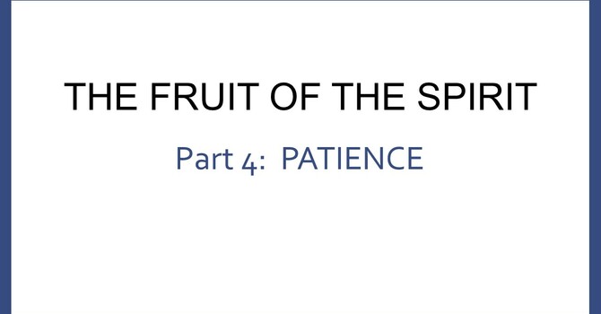 Fruit of the Spirit 