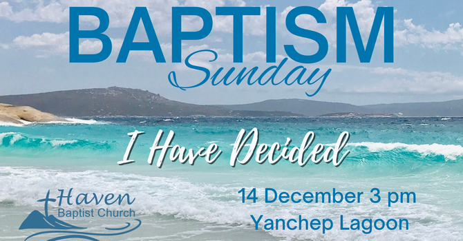 Baptism Sunday