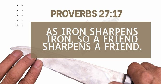 Iron that Sharpens Iron image