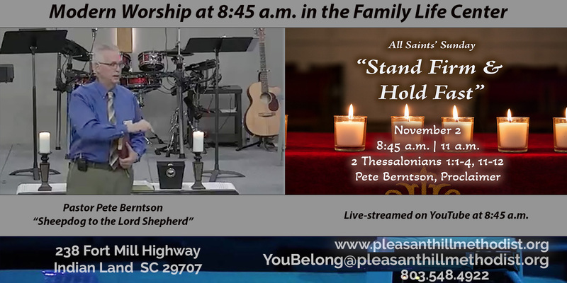 Stand Firm and Hold Fast