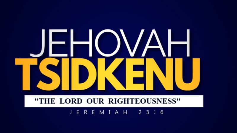 Jehova Tsidkenu