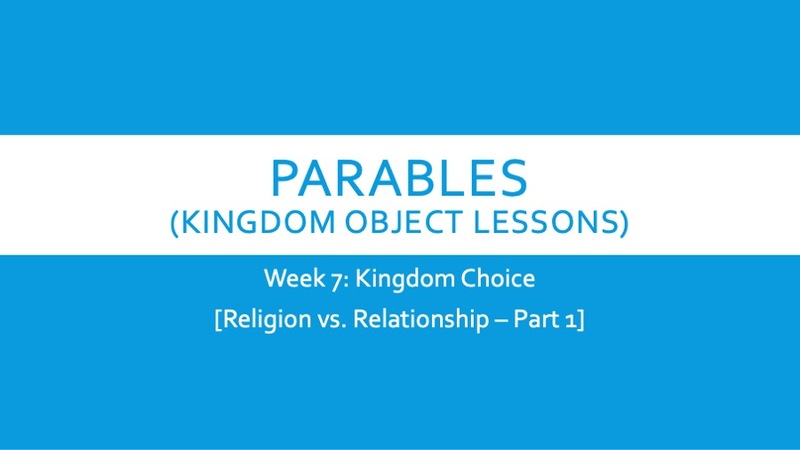 Religion vs. Christianity?