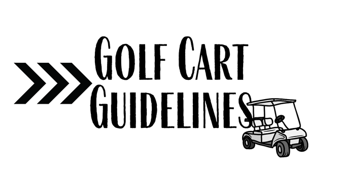 Golf Cart Guidelines