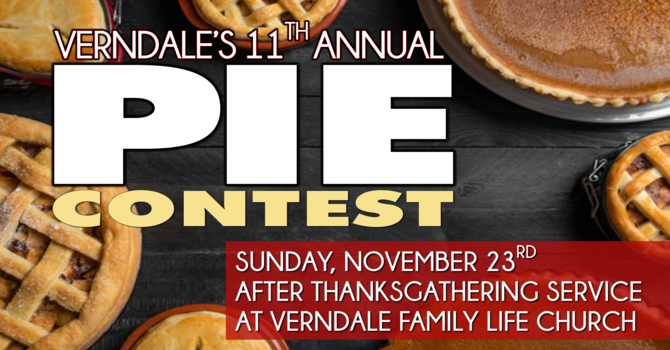 11th Annual Pie Contest