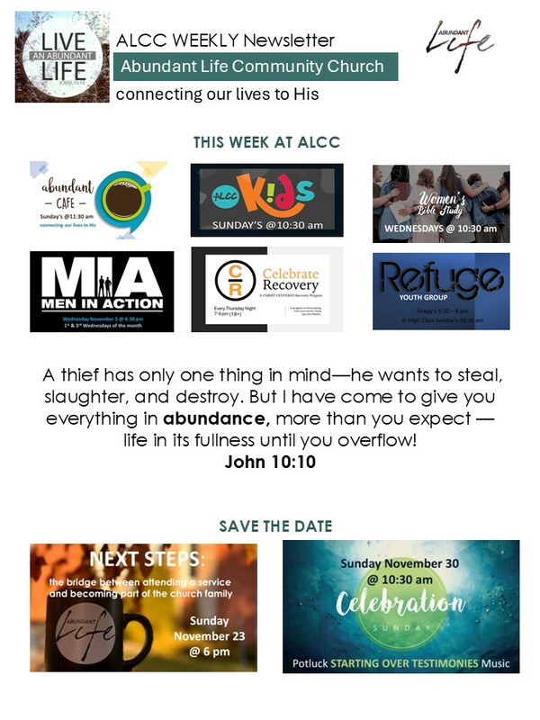 connecting others to a life that matters