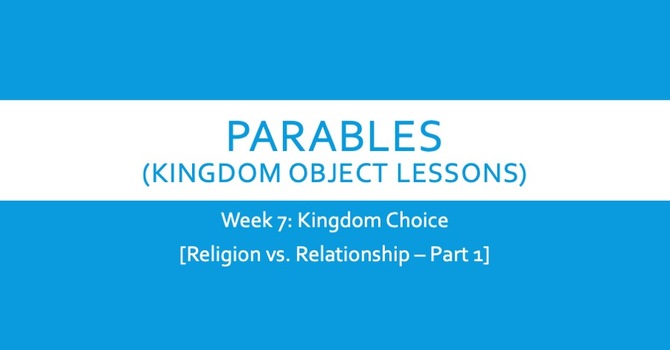 Religion vs. Christianity?