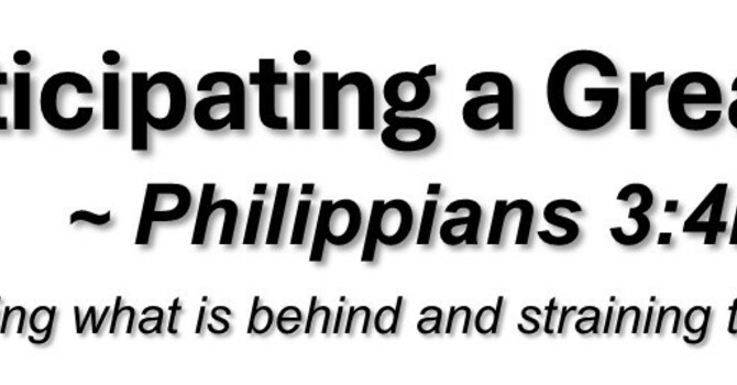 Anticipating a Great Future!