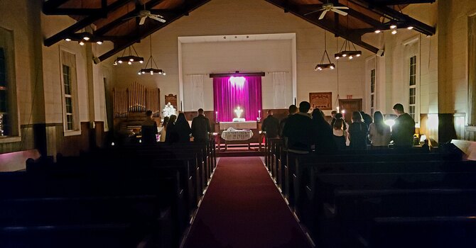 Christmas Eve Candle Lighting Service