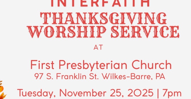 Interfaith Thanksgiving Worship