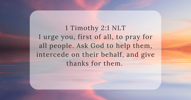 1 Timothy 2:1 image
