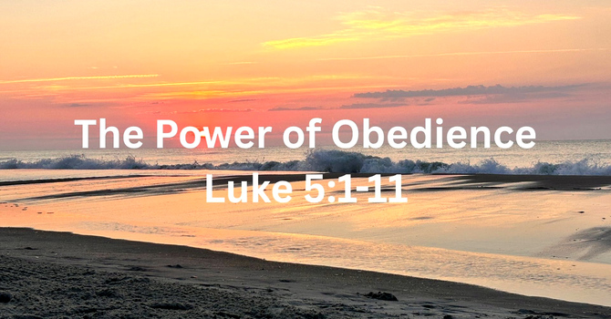 The Power Of Obedience.