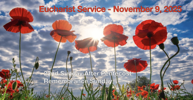 Eucharist Service - November 9, 2025