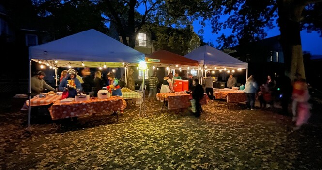 Halloween Outreach on Pearl