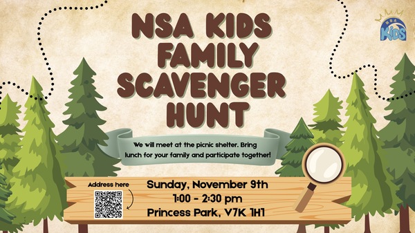 NSAC Kids Family Scavenger Hunt