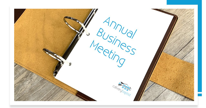 Annual Business Meeting