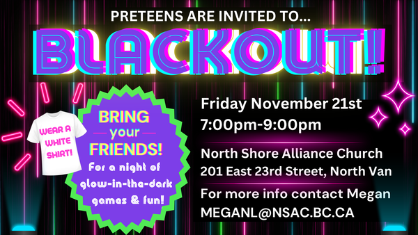 Preteen Blackout Event
