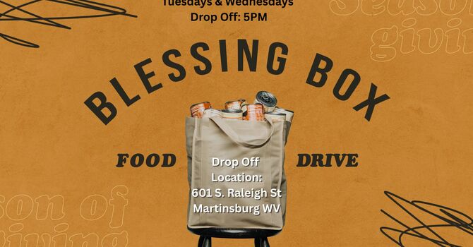 Blessing Box Food Drive