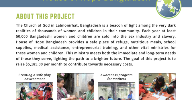 Missions Giving Opportunity