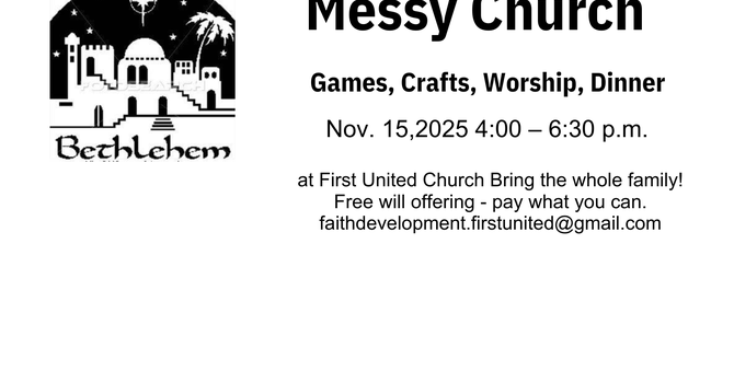 Messy Church, November 15