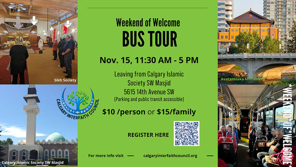 Calgary Interfaith Council: Weekend of Welcome 