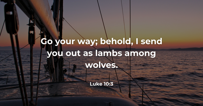 Luke 10:3 image