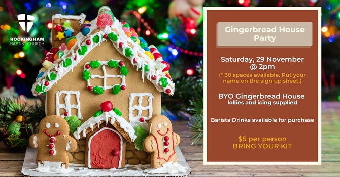 Gingerbread House Party