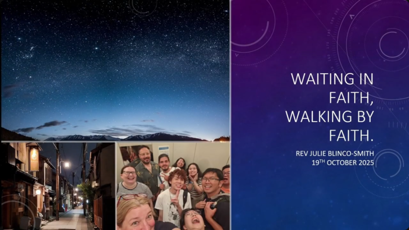 Waiting in Faith, Walking by Faith