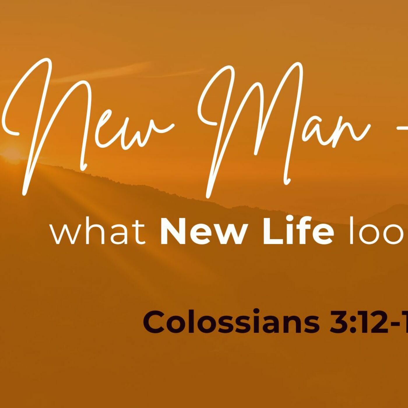 The New Man: What New Life Looks Like episode artwork