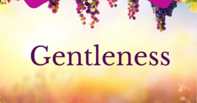 The Character of Christ- We Must Have It- “ Gentleness” image