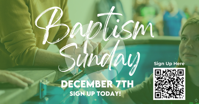 Baptism Sunday