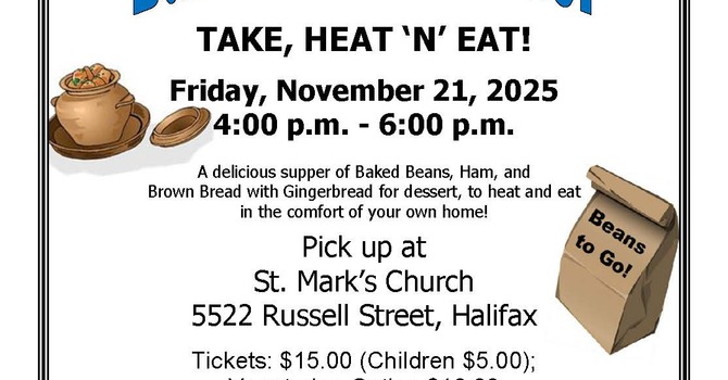 St. Mark’s Baked Beans To Go!