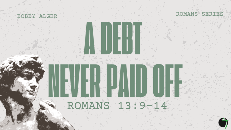 A Debt Never Paid Off