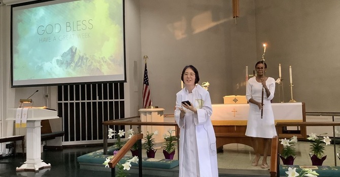 Easter Hybrid Worship image