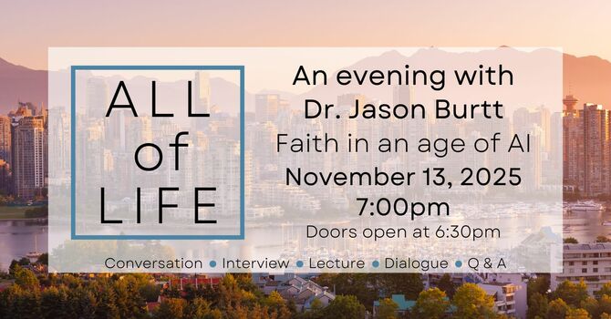 All of Life  Interview: Dr. Jason Burtt