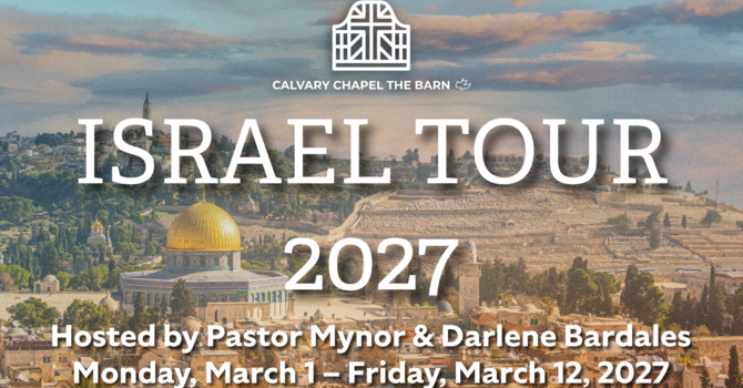 ISRAEL TOUR 2027