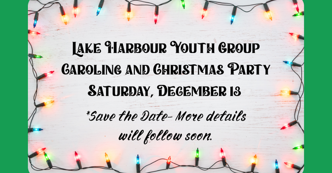 Youth Group Christmas Party with Caroling 