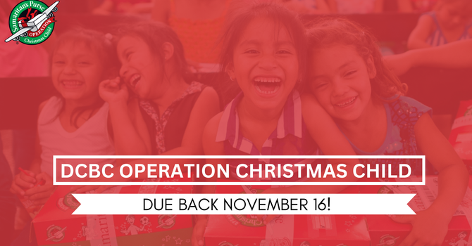 Operation Christmas Child!