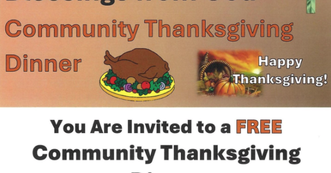 Blessings From God - Community Thanksgiving Dinner