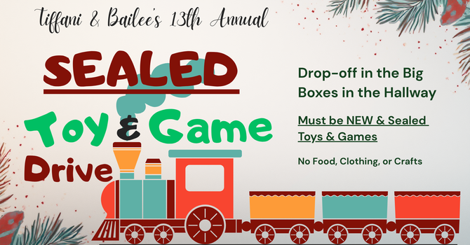 Sealed Toy & Game Drive