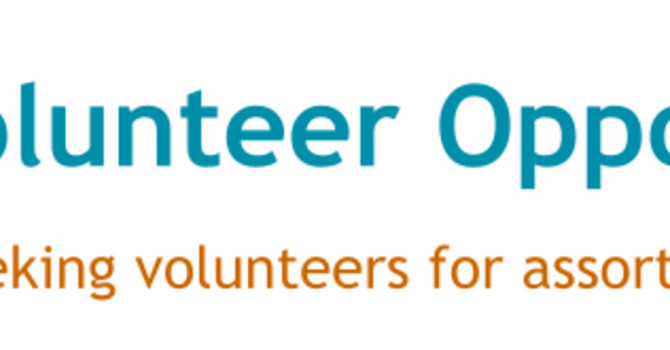 Volunteer Opportunities image