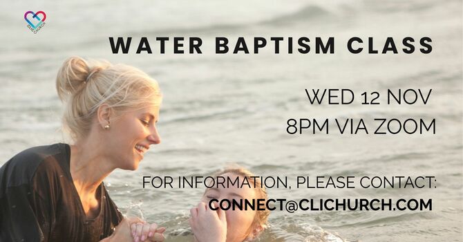 CLIC BAPTISM CLASS image