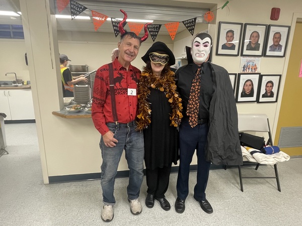 Halloween Fun at Community Lunch!