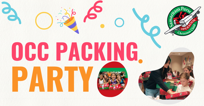 Operation Christmas Child Packing Party