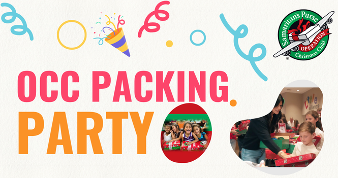 Operation Christmas Child Packing Party