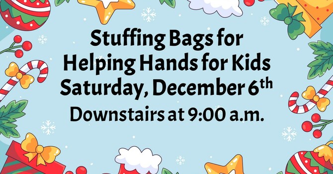 Stuffing Bags for Helping Hands for Kids