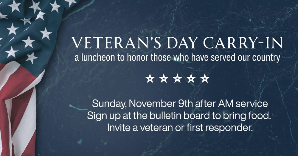 Veteran's Lunch